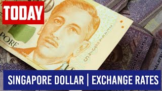 Singapore Dollar Currency Exchange Rates Today 08 January 2024 Usd to sgd rates USD SGD [upl. by Korwun]