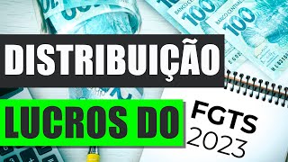 DISTRIBUIÇÃO DOS LUCROS DO FGTS 2023 QUEM TEM DIREITO QUANDO QUANTO E COMO SACAR ESSA BOLADA [upl. by Tricia]