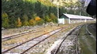 Ferrocarril de Canfranc 5 y 6 de Octubre de 1996 [upl. by Okiruy]