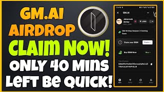 How To Claim GMAI Airdrop Tokens  Full Withdrawal Process  Tech Agent Crypto [upl. by Snebur]