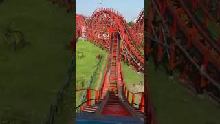 Roller Coaster  Thrill Ride Nicco Park [upl. by Yeldoow]