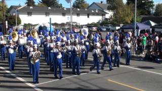 South San Francisco HS  The Thunderer  2009 Santa Cruz Band Review [upl. by Ennylyak]