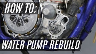 How To Rebuild an ATVMotorcycle Water Pump [upl. by Fredi63]