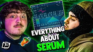 EASILY MAKE SERUM BANKS FOR YEAT BEATS  FL Studio 21 Tutorial [upl. by Giffer999]