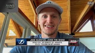 Jake Guentzel on signing with Tampa Bay Lightning [upl. by Bonney482]