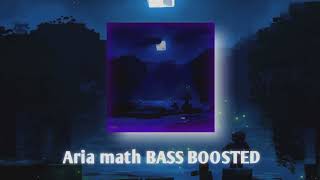 Aria math Phonk Bass boosted [upl. by Titos850]