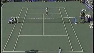 Edberg v Sampras  90 LA SF 55 [upl. by Nariko158]