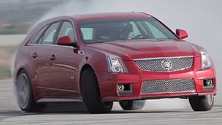 2011 Cadillac CTSV Sport Wagon  First Drive [upl. by Leorsiy]