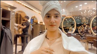 Self PamperingHair color from Hair Masters Chandigarhfacial amp nails from Makeup by Ramneek Saini [upl. by Ynttirb266]