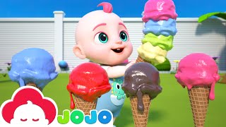 Ice Cream and Lollipop Song  Baby JoJo Nursery Rhymes amp Kids Songs [upl. by Elodie]