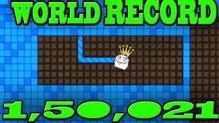 SPLIXIO 150K WORLD RECORD  BIGGEST SPLIX GAMEPLAY EVER [upl. by Bourne868]