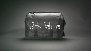 Brompton Metro Waterproof Bag Large in Black [upl. by Angelique375]