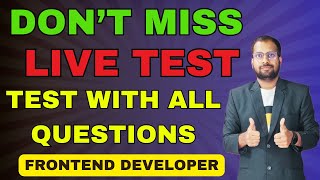 Front End Developer Test Questions  Questions amp Answers  Coalition Technologies  Start Test Now [upl. by Arrekahs]