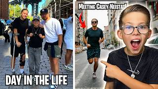 SPEND A DAY WITH US IN NEW YORK  MEETING CASEY NEISTAT [upl. by Htrap]