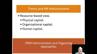 Strategic HRM via Resource Based View of Organizations [upl. by Atikkin]