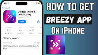 How to Get Breezy App on iPhone  Get Breezy App on iPhone  2024 [upl. by Dari]