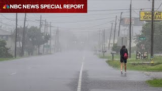 Hurricane Francine makes landfall in Louisiana as Category 2 storm [upl. by Wes]