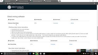 HOW TO GET ELECTRONEUM MINING SOFTWARE  LINK [upl. by Enaile198]