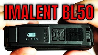 Imalent BL50 Unique Tactical Style 2In1 Flashlight Review [upl. by Keverne141]