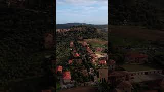 Monticchiello morning italy pienza valdorcia tuscany siena travel nature sunrise [upl. by Siryt656]