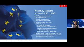 Webinarium „Reforma unii celnej Nowy Unijny Kodeks Celnyquot cz 3 [upl. by Harris]