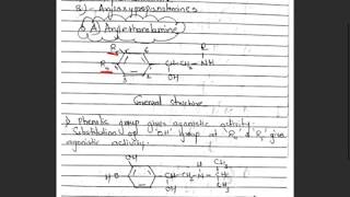 SAR of Beta adrenergic blockers SAR of adrenergic blockers Structural Activity RelationshipMC [upl. by Sheff]