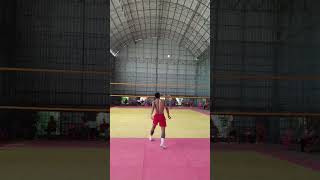 old man volleyball 2 vs 2 match supper spike volleyball world volleyball part 215 [upl. by Beera931]