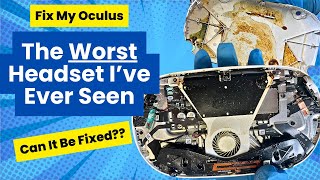 When a Quest 2 Headset Is Beyond Repair  The Shocking Damage Inside [upl. by Coshow]