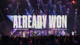 Motion Worship  Already Won Live at MOTION 2022 [upl. by Attelrahs]