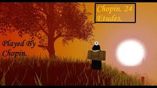 Chopin  quotRevolutionaryquot Etude Op 10 No 12  Roblox Piano [upl. by Ainotna]