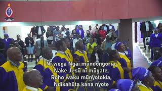 Recessional Hymn  Ngukinyukia o kahora [upl. by Ellerehc274]