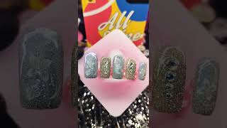 Born Pretty Review Reflective Gel Polish Set link in description nailart fyp bornpretty [upl. by Arodoeht321]