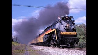 ExReading steam locomotive 2101 on the Chessie Steam Special roars past in Maryland [upl. by Perri]