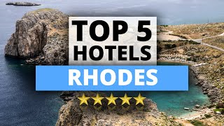 Top 5 Hotels in Rhodes Best Hotel Recommendations [upl. by Hafital610]