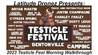 Bentonville Testicle Festival Morning Walkthrough [upl. by Ettelohcin692]