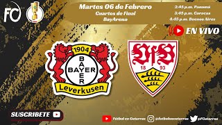 Bayer Leverkusen VS VfB Stuttgart  DFBPOKAL Cuartos de Final [upl. by Rachel]