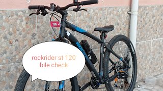 rockrider st 120 tanıtım bike check [upl. by Ohare]