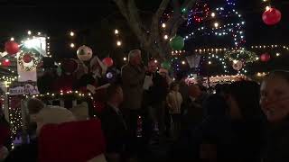 The Milleridge Inn Village Christmas Tree Lighting Santa Claus The Grinch Long Island New York [upl. by Annij]