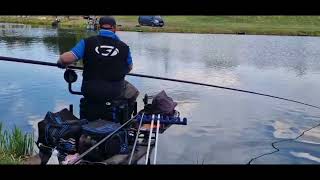 UK MARGIN POWER POLE REVIEW 💪 Moorlands Farm fishery [upl. by Oralia]