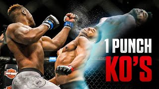 10 of the CRAZIEST OnePunch Knockouts in MMA [upl. by Lanahtan]