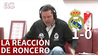 REAL MADRID 1 GRANADA 0  El grito de RONCERO con el gol de ASENSIO  Diario AS [upl. by Middle861]