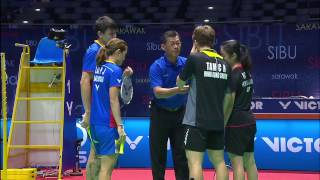 Victor Far East Malaysia Masters 2017  Badminton SF M1XD  TamNg vs TanLai [upl. by Verdie]