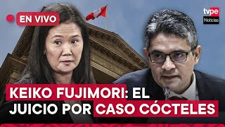 Keiko Fujimori Juicio EN VIVO por el caso Cócteles I TVPerú Noticias hoy lunes 1 de julio del 2024 [upl. by Ahsihat]