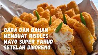 Cara membuat Risoles Mayo super yahud setelah digoreng reseprisolmayo reseprisoles [upl. by Ydnik228]