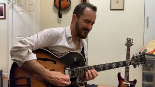 Jonathan Kreisberg improvising a tribute to the great Allan Holdsworth [upl. by Frierson]