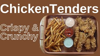 best easy amp crispy chicken tenders recipe [upl. by Crabb]