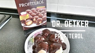 Dr Oetker Profiterol tatlısını denedim  Kutusundan Çıkanlar  Püf noktalarıyla profiterol yapımı [upl. by Bernarr123]