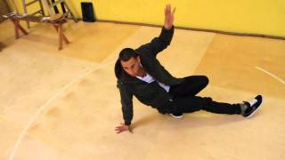 How to Three Step Tutorial breakdance how to do a 3 step [upl. by Ivanna]