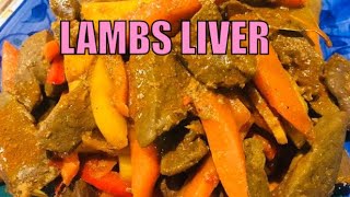 LAMBS LIVER RECIPE [upl. by Dadivitan]