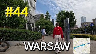 Warsaw Poland Walking Tour 4k  May 22  2024  GoPro Hero 11 Black footage [upl. by Oicnaneb]